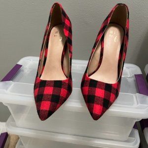Mix #6 - 8 1/2, Black and Red